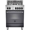 bertazzoni americana amn664enet cucina gas nero a