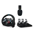 g29 driving force racing wheel + g435-nero
