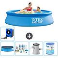 - piscina fuori terra in giro 244x61 cm blu include accessori coordinati a404