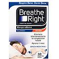 breathe right original cerotti nasali classici grandi 30 pezzi