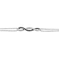 bracciale charlotte oro bianco zaffiro diamante collezione charlotte oro bianco