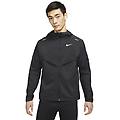 giacca running windrunner reflective nero argento uomo xl