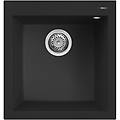 quadra 102 lavello 1 vasca cm. 47x50 keratek black