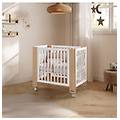 converbaby culla evolutiva completa di kit di trasformazione bianco naturale