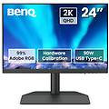 sw242q monitor per fotografia da 24 pollici 2k 16 10 compatibile con macbook/windows 99% di adobe