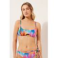 top canotta costume rainbow shades donna multicolore 4