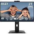 MSI monitor 27'' qhd 100hz ips altezza regolabile sincronizzazione adattiva altoparlanti