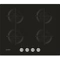 Indesit Piano Cottura Ing 61t Bk A Gas 4 Fuochi Gas Colore Nero