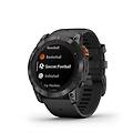 smartwatch fenix 7x pro sol-slate gray stl w/black bnd