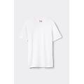 t-shirt in modal cashmere uomo bianco taglia s