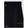 pantaloni sportivi da donna con polsini e strass bicolore nero donna small