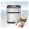 - im 12 gelatiera tradizionale 1. 5l 12w nero acciaio inossidabile macchina per gelato