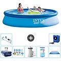 - piscina fuori terra in giro 396x84 cm blu include accessori coordinati a751