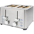 tostapane 4 fette acciaio inox 1260 w funzioni scongelare e riscaldare