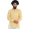 camicia casual giallo