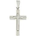 croce uomo oro bianco gl100502