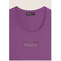 t-shirt in jersey stretch con grafica bicolore cattleya orchid donna large