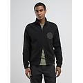 felpa full-zip a collo alto