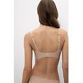 reggiseno brassi&egrave;re aria in microfibra donna naturale taglia xl