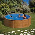 piscina fuori terra rigida kitpr303w marrone h 1. 2 x ? 3 m