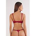 reggiseno super push-up gioia pretty flowers donna rosso taglia 4c