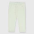 pantalone in gabardina da bambino bianco taglia 12m