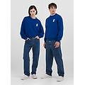 felpa girocollo genderless con logo 9zero1