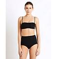 guaina a vita alta modellante light superfine shaping / nero / s nero