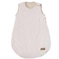 sacco nanna seashells oyster 70 cm cotone bio certificato gots & oeko-tex cerniera laterale e