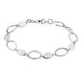 bracciale catena silver collection argento rodiato collezione silver collection bianco