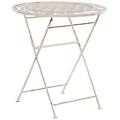 - tavolo da giardino in metallo beige trieste