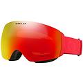 maschera flight deck m redline con lente prizm snow torch iridium