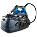 - silence steam pro ferro da stiro con caldaia continua potenza 2800 watt colore nero / blu