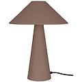 lampada da tavolo cannes marrone altezza 40 cm