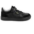 sneakers da bambino nero con strap taglia 34