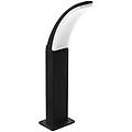 lampione da giardino led fiumicino h 45 cm nero 1500 lumen ip44