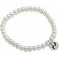 bracciale di perle donna argento 925 gioiello yel301-s9