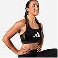 reggiseno sportivo donna traspirante sostegno medio nero