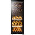 cantina vino 79 bottiglie nera hws79gdg tecnologia umidità led silenziosa