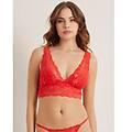 bralette primula color / corallo / m corallo