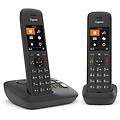 telefono c575a duo nero con segreteria e rubrica 200 contatti