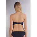 reggiseno a fascia laura in microfibra ultralight donna nero taglia 5b
