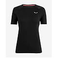 t-shirt intima cristallo warm alpine merino responsive manica corta nero donna 38