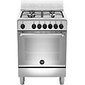 americana amn664exv cucina a gas piano cottura acciaio inossidabile 4 fuochi forno elettrico