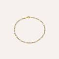 bracciale catena l'homme or oro bicolore collezione l'homme or bicolore