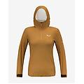 giacca con cappuccio puez aqua 4 powertex 2. 5l marrone chiaro donna 38