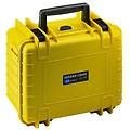 bandw international type 2000 custodia rigida per fotocamere da esterni con spugna sintetica giallo