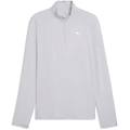 puma. t-shirt m run velocity cloudspun 1/4 zip adulto tshirt ritiro gratis