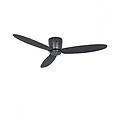 ventilatore da soffitto eco plano ii 132cm 29w nero con telecomando
