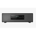 stereo in legno dab+ 40 w mini impianto audio domestico nero
